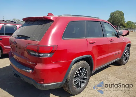 2021 Jeep Grand Cherokee Trailhawk 4X4 из США, поврежденный, VIN 1C4RJFLG7MC508065